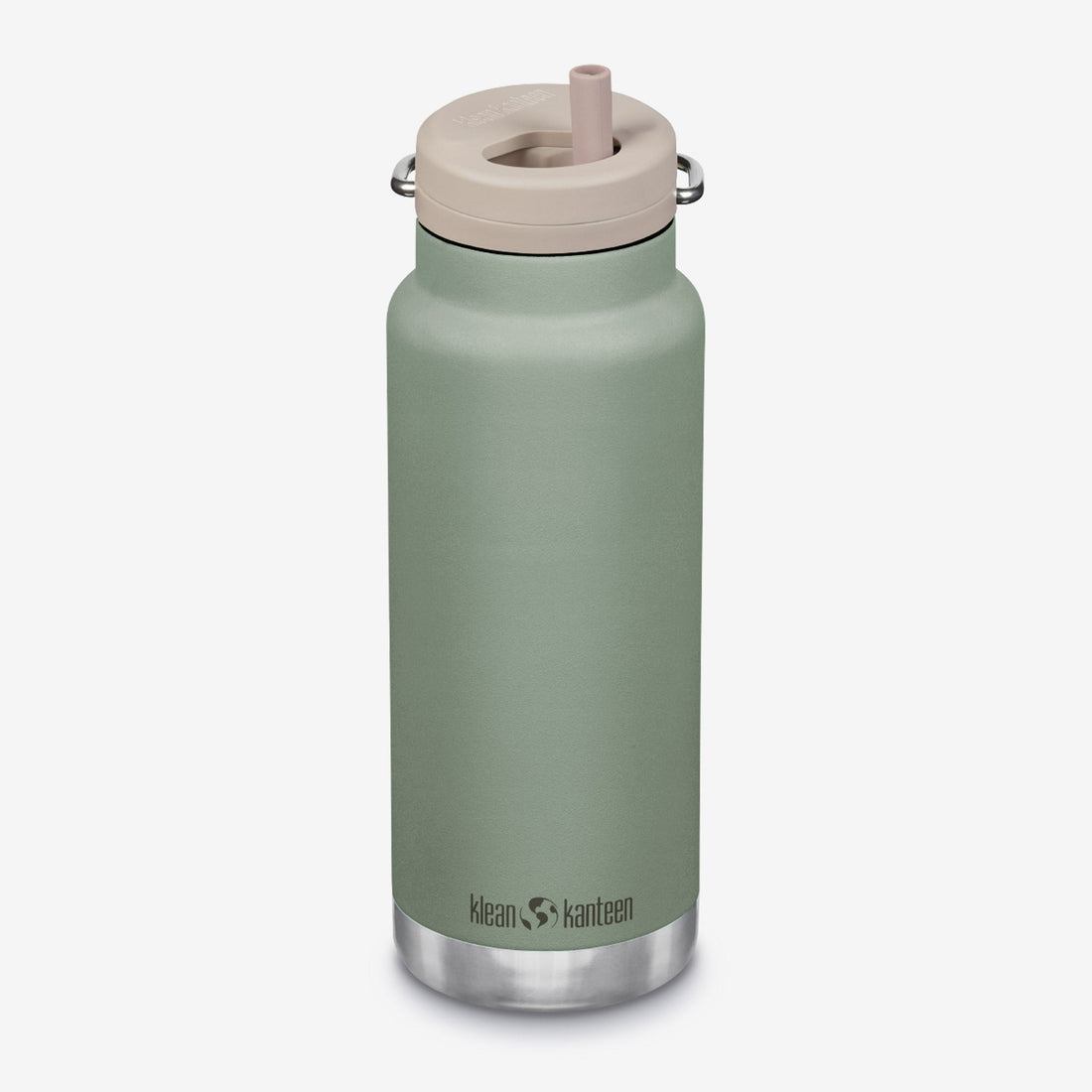 Person enjoying a reusable drink bottle